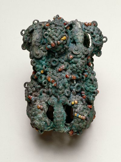 Cylindrical staff ornament, Igbo-Ukwu, 9th - 10th century by Nigerian